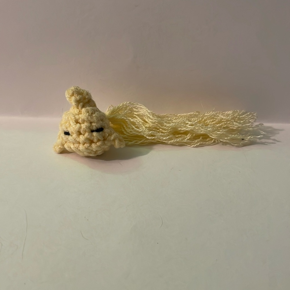 Crochet goldfish